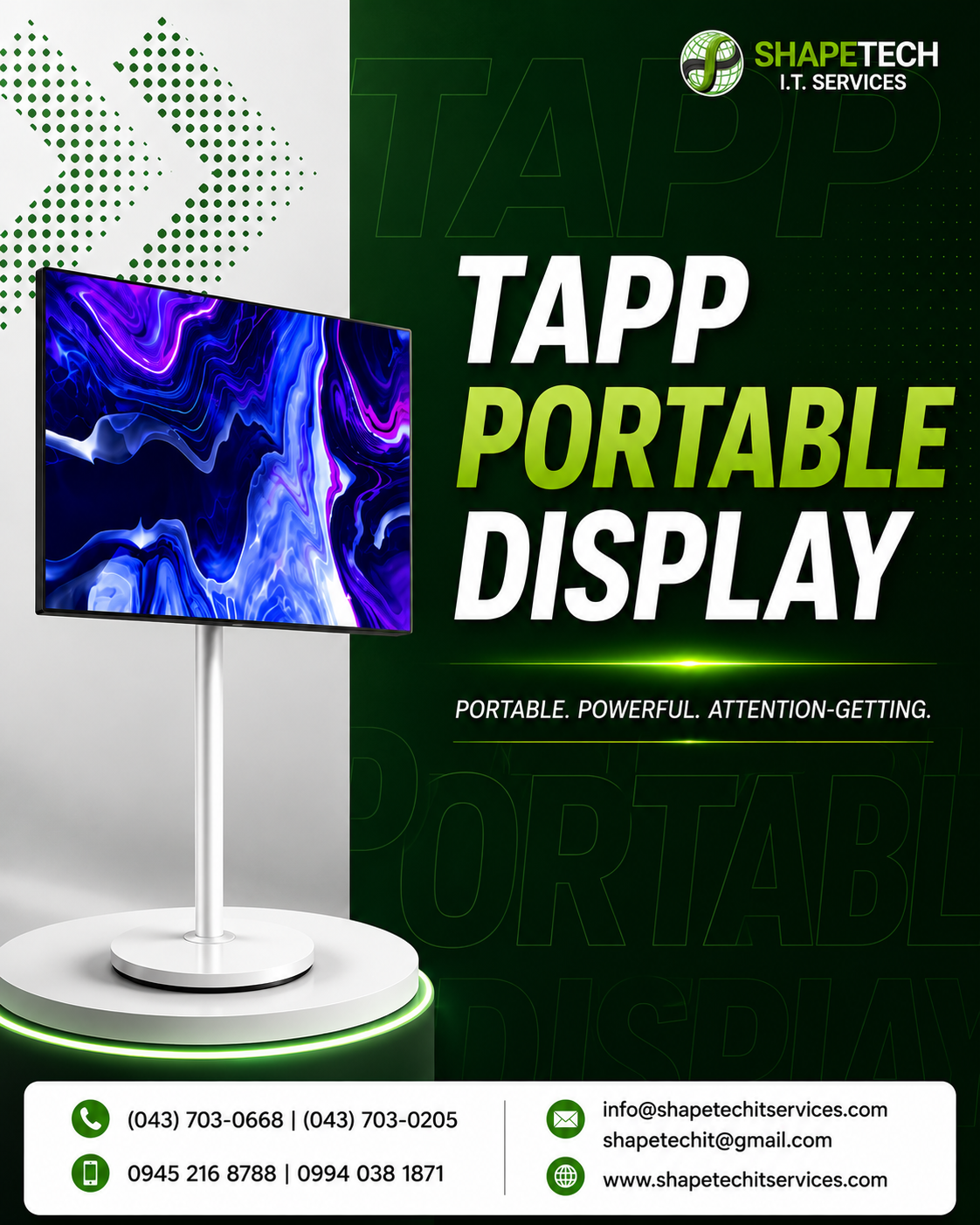 Tapp Portable Display